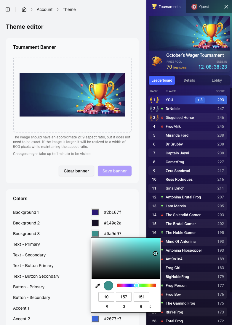 Theme Editor